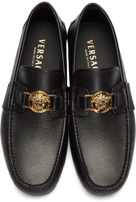 mens versace dress shoes|versace collection men's loafers shoes.